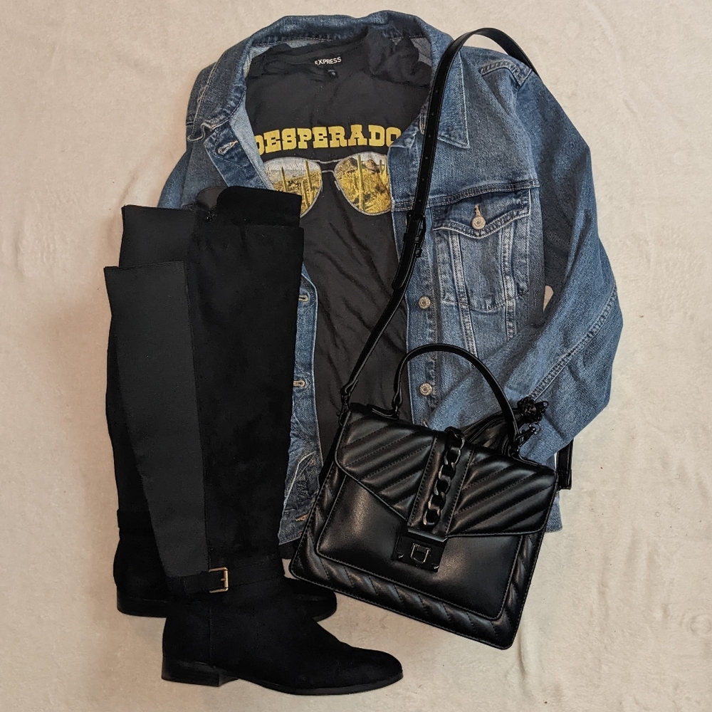 Gray Express Graphic Tee - Desperado - Picture 2 of 4